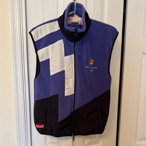 Marker Official Staff Uniform 2002 Olympic Fleece Vest